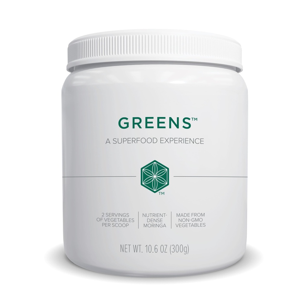 Isagenix Moringa Greens - Green Drink Powder with Antioxidants & Superfoods - Ravintolisä - Valmistettu ei-GMO, koko elintarvikkeiden vihannekset - 10.6 oz (30 tarjoilua)