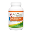Wellness Resources Super Coenzyme B Complex - 90 kapselia - B12-vitamiinia, B-vitamiinia monimutkainen hiusten kasvua, lisämunuaisten tuki & stressin helpotus - Methylated B12, Folaatti, Biotiini, Riboflaviini, Tiamiini