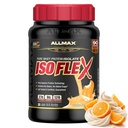 ALLMAX Nutrition ISOFLEX Heraproteiini-isolaatti, appelsiini-unijää - 2 lb - 27 grammaa proteiinia per scoop - nolla rasvaa ja sokeria - 99% laktoositonta - gluteeniton & soijaton - Arvioitu 30 annosta