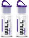 Magnesium Lotion för sömn I Nightly Topical Magnesium Cream för avkoppling I Vitamin D & Lavender Lotion för bättre sömn och lättnad I 3 Fl oz (2 Pack)