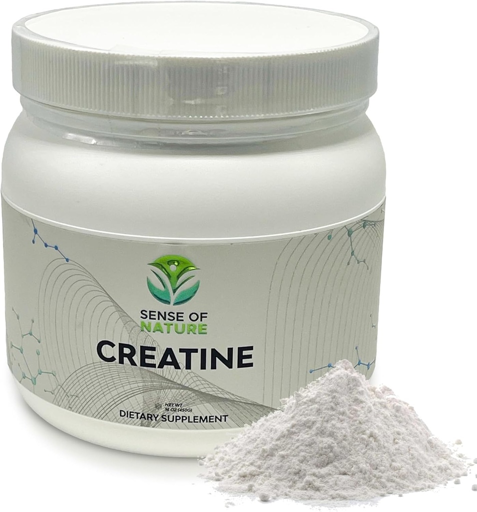 Kreatiini Monohydraatti Powder 90 Servings - 5g (5000 mg) Micronized Creatine Powder per Serving, Creatiini Pre Treout, Creatiini Building Muscle, Creatiini Monohydraatti 450g(1,0 lbs)