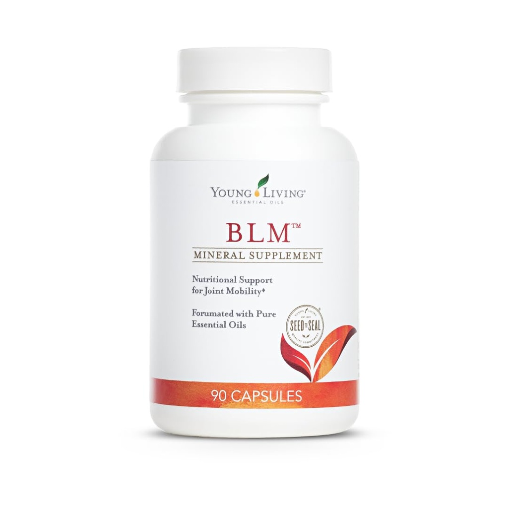 Young Living BLM kapselit 90 kapselia Essential Oils - Mineral Supplement - Ravitsemustuki - Glukosamiinisulfaatti - Kollageeni - Mangaanisitraatti