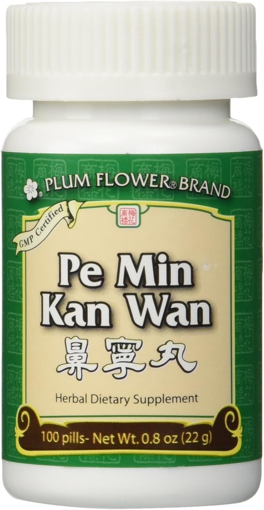 Pe Min Kan Wan (Nose Allergia pillereitä), 100 t, Luumukukka