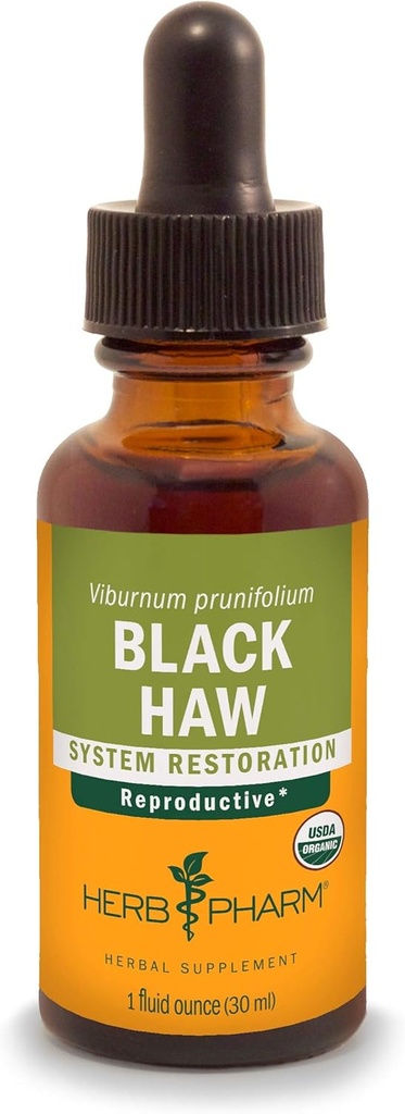 Herb Pharm Certified Organic Black Haw Liquid Extract - 1
