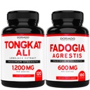 DORADO NUTRITION Tongkat Ali Extract (Longjack) Eurycoma Longifolia och Fadogia Agrestis 600mg Extract