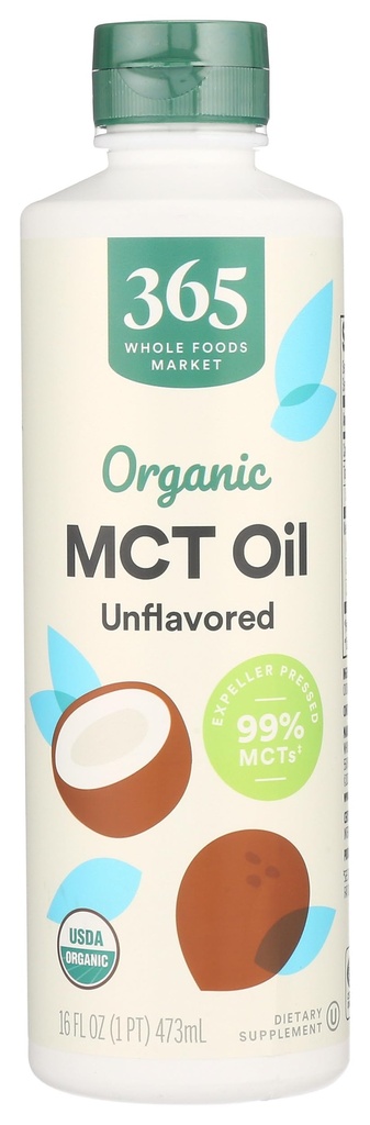 365 by Whole Foods Market, MCT Oil, Unmariored, 16 Fl Oz