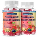 2 Pack NAD Resveratrol täydennysosa, sokeriton 900 mg Gummies kanssa Quercetin, Collagen, vitamiinin tuki anti ikääntyminen, solujen regenerointi, energia Boost, ihon parantaminen naisten