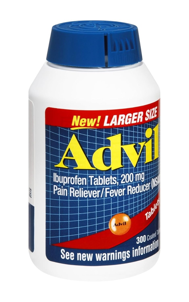 Advil Ibuprofeeni 200 mg päällystetty tabletti, 300 CT (pakkaus 3)