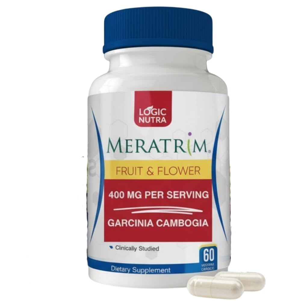 Meratrim Proprietary Blend 400 mg - Garcinia Mangostana (Fruit Rind) Extract - Stimulant Free - 60 Vegetabiliska kapslar