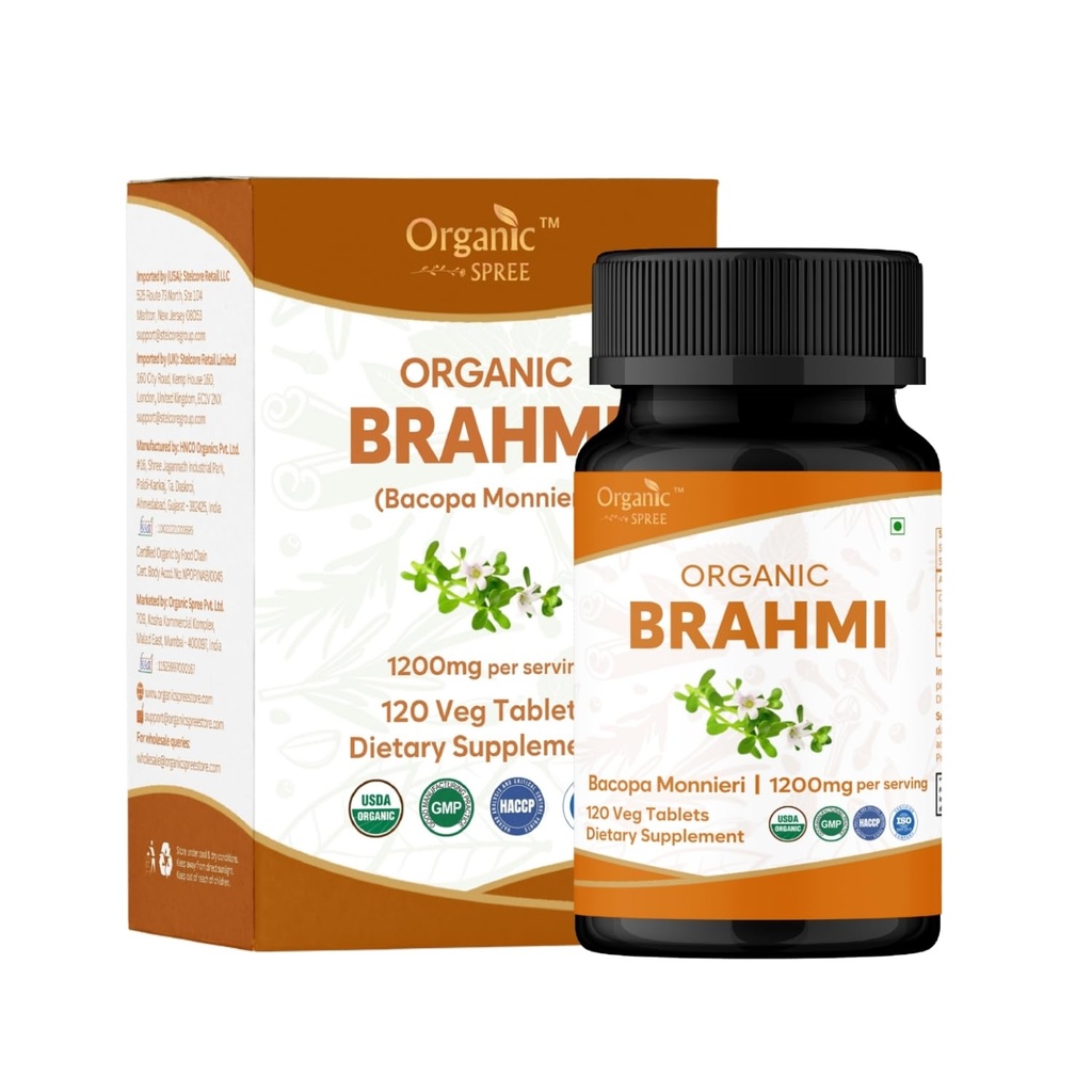 Brahmi 120 tablettia 