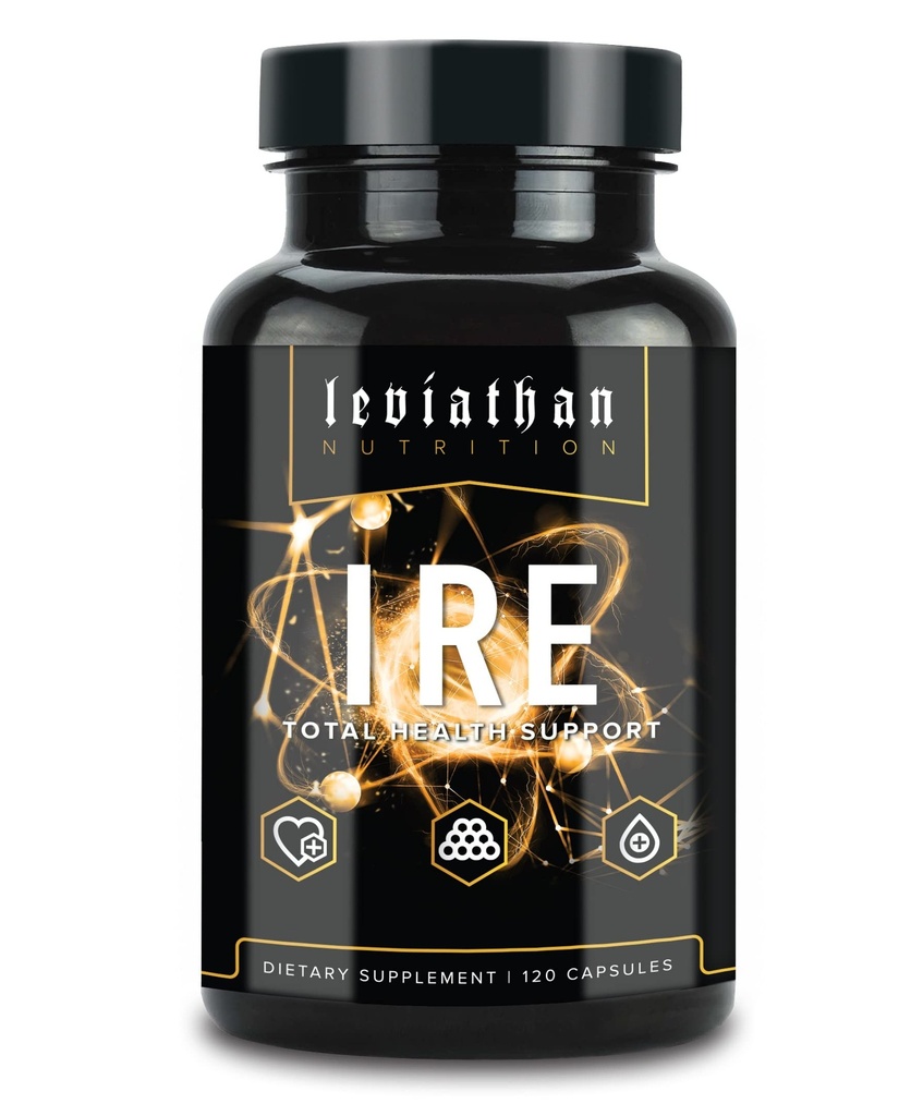 Leviathan IRE täydellinen terveystuki - yleinen terveys ja antioksidantti tuki Longvida® optimoitu Turmeric Curcumin, viinirypäleen siemen, berberiini, Arjuna, ja Resveratrol