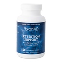 BRAINMD Dr Amen Attention Support - 90 kapslar - Främjar mental fokus och impulskontroll - Glutenfri - 30 portioner