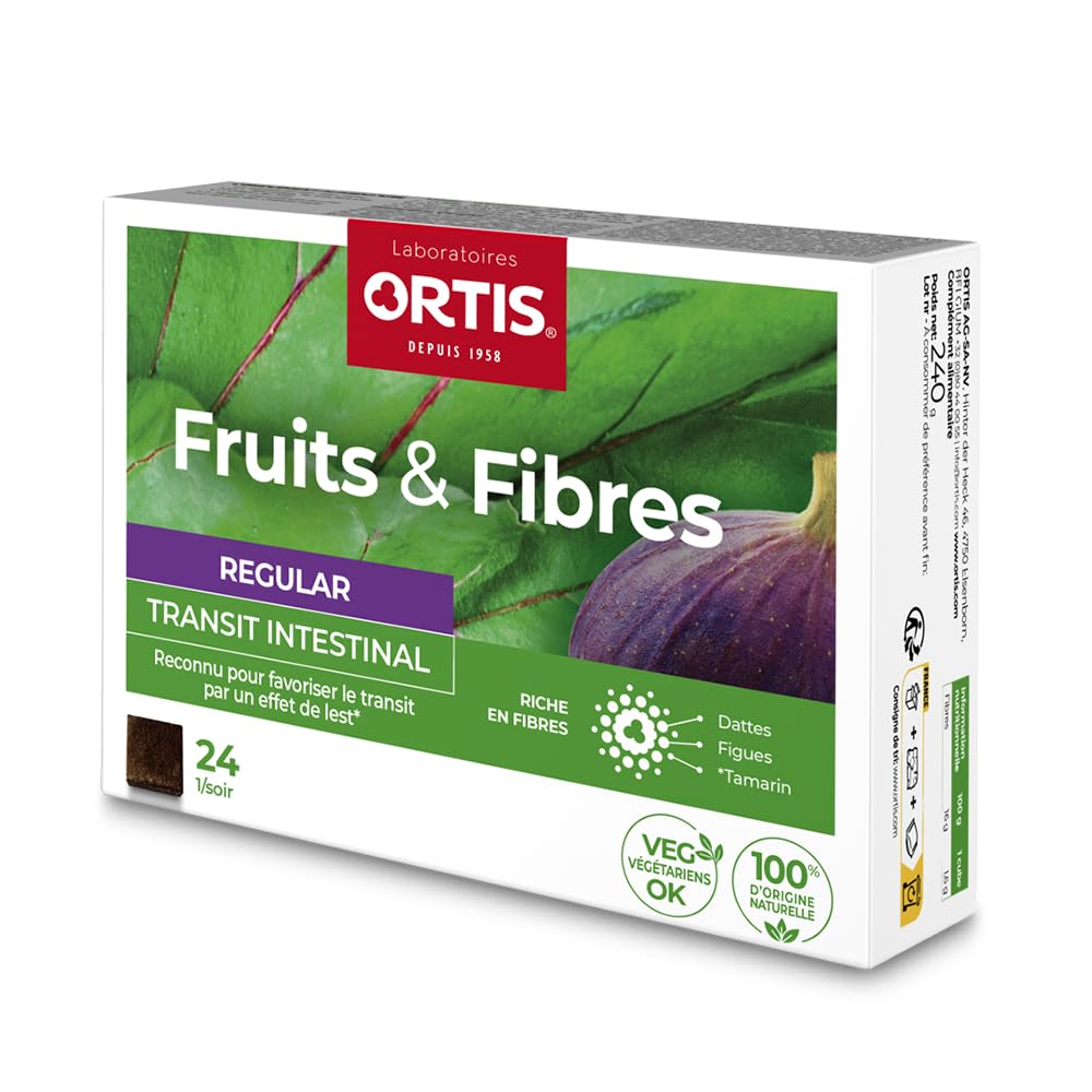 Ortis Fruits & Fibers Regelbundna 24 kuber