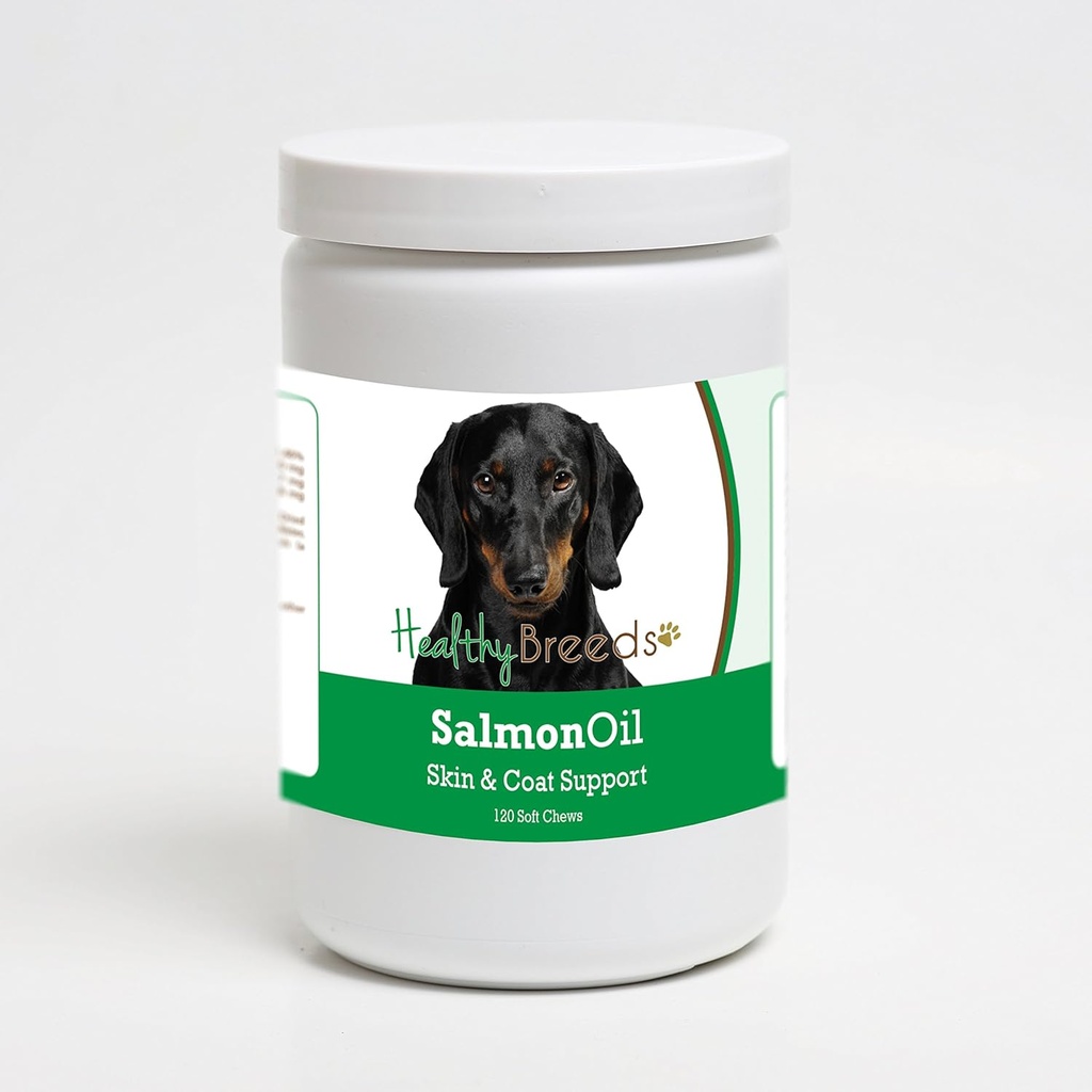 Terveet rodut Dachshund Salmon Oil Soft Chews 120