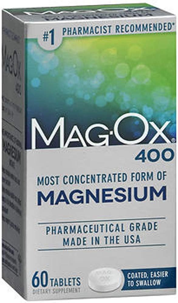 Mag-Ox 400 Magnesium, tabletter 60 Varje (paket 3 )
