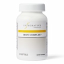 Integrativ terapeutisk järnkomplex - Wellness & Energy Support med vitamin C & B12 * - Inkluderar folat - Glutenfri & Dairy-Free - 90 Softgels (45 portioner)