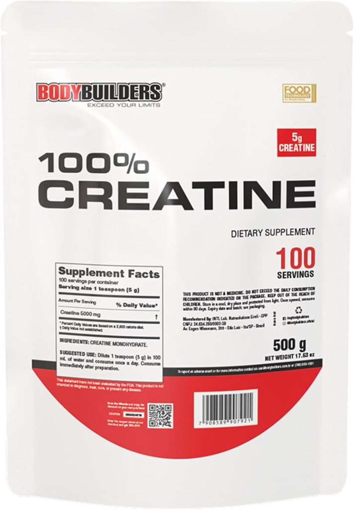 100% Creatiini, makuamaton, 1.1lb, 100 tarjoilua