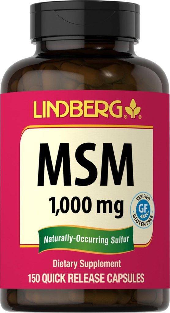 Lindberg MSM kapselit 1000 mg ... 150 pillerit...