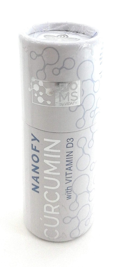 Kurkuma D3-vitamiinilla. Nanofy takaa 95% aktiivisen kurkumiinimetaboliitin imeytymisen. 10 Drops Nanofy Saksan Biotekniikka Yhtä kuin yli 27 tablettia kurkuma