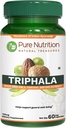 Pure Nutrition Triphala Extract 700mg - 60 Caps (Equiv. to 1900mg Triphala Fruit Powder) Non GMO .