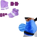 Atsuwell Chemo käsineet ja sukat neuropatian ja XL Hip Ice Pack kääre leikkauksen jälkeen