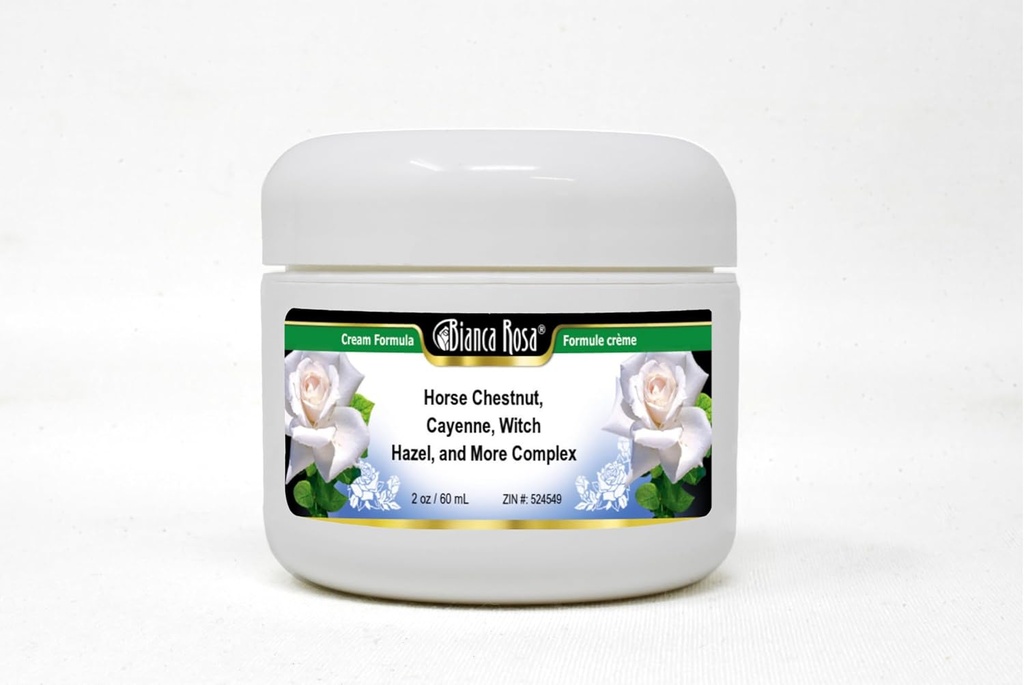 Bianca Rosa Horse Chestnut, Cayenne, Witch Hazel och More Complex Cream (2 oz, ZIN: 524549) - 2 Pack