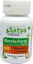 Bitter Melon Forte Capsules 500 mg. 60 Veg. Capsule | Karela (Momordica Charantia) Extract Capsules för män och kvinnor | Ayurvedic Herbal Supplement / läkemedel | 10:1 Forte (1 flaska 60 kapslar)