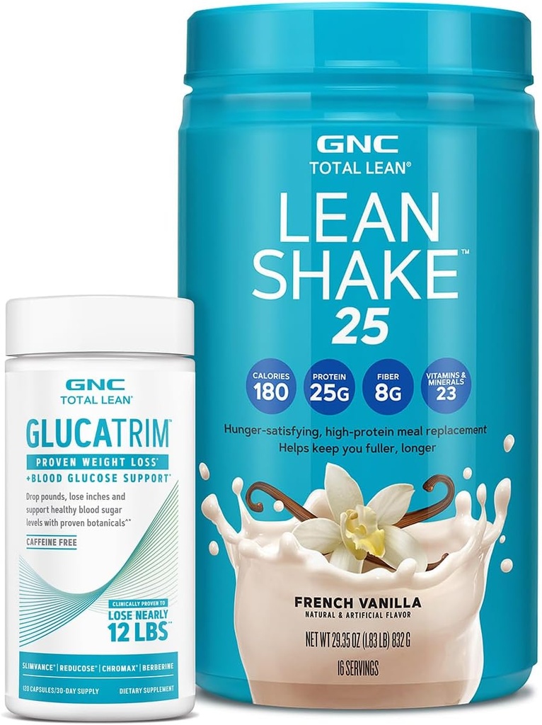 GNC Total Lean GlucaTrim - 120 kapselia (60 tarjoilua) + GNC Total Lean 