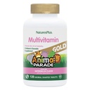 NaturesPlus Animal Parade Gold Multivitamin Children's Chewables - Watermelon Flavor - 120 Animal-Shaped tabletter, Pack of 2 - Vitamin D3, K2 & Probiotika - Vegan, Gluten Free - 120 Total Servings