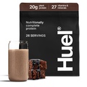 Huel Vegan Protein Powder | Chocolate Fudge Brownie | Fullständig näring | 20g Protein Powder | 100% Plant-Based | 27 Vitaminer & Minerals, Gluten Free, Non-GMO, Lactose Free | 26 Besparingar