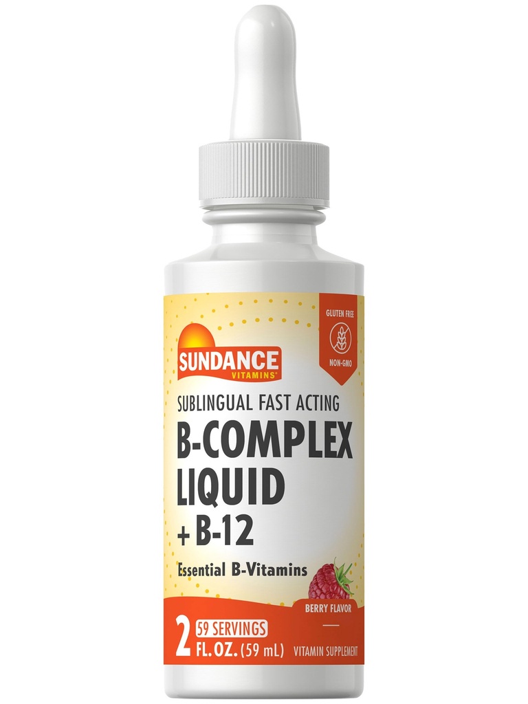 Sundance Sublingual B-vitamiini Kompleksi 2 Fluid Ounces ...
