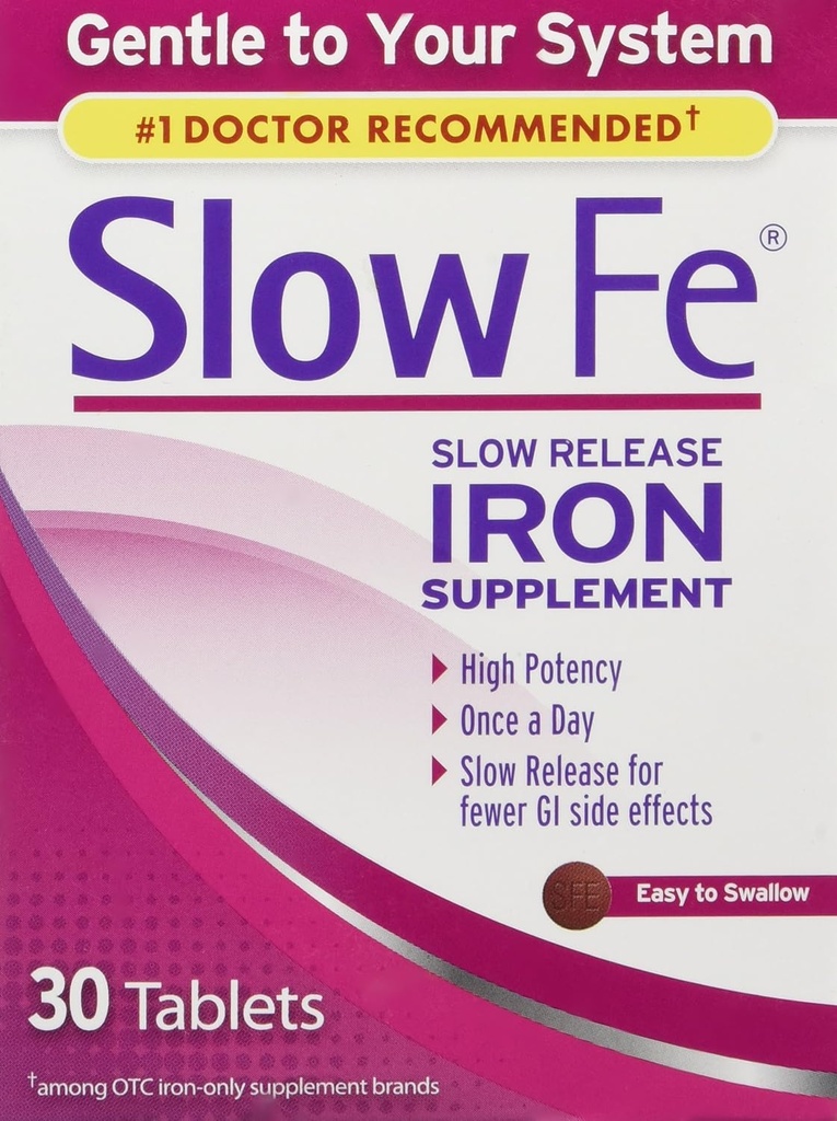 Slow Fe Iron Supplement 