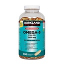 Kirkland Omega-3 Fiskolja 1000mg 300 Softgels