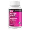 Allergian lievittäminen Antihistamiini, difenhydramiini HCl 25 mg, (600 kreivi), verrattuna National Brand Allergy Ultratabs -valmisteeseen, lievittää kausittaista indoor- tai ulkoilmahengitystä