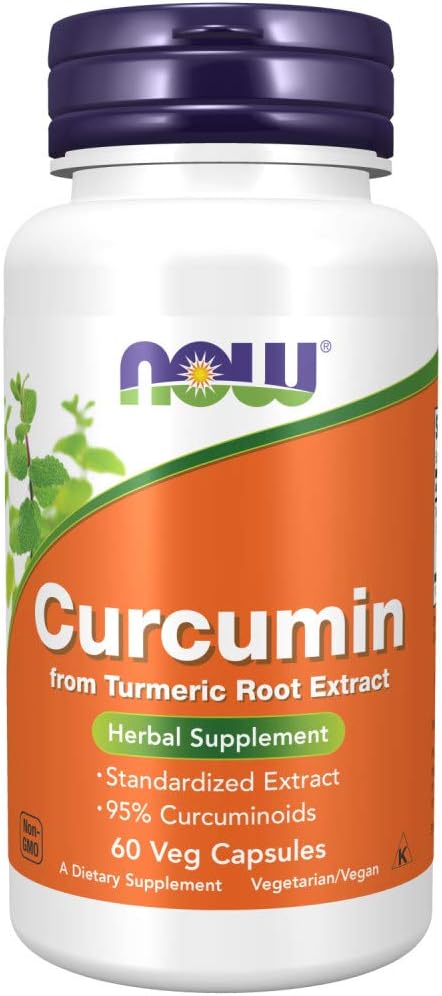 Nu livsmedel, Curcumin Extract 95, 60 Veg kapslar