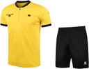 KELME Pro Soccer Tuomari Jersey Univormu lyhythihainen - Sisältää Ref paita ja shortsit