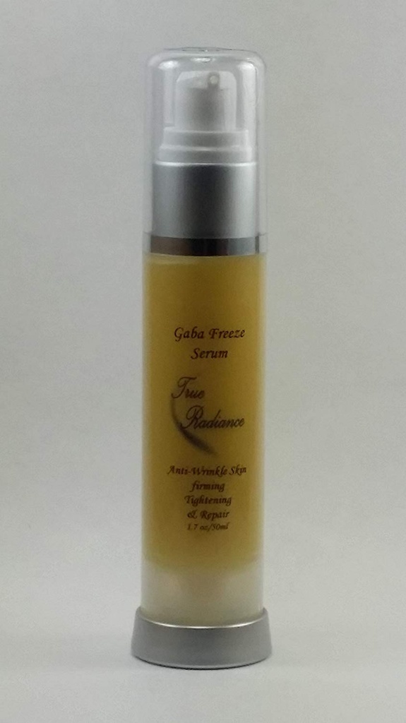 Gaba Freeze 24/7 Ihon kiristäminen, kiinteyttäminen ja nojaaminen 17% Gaba (Gamma Amino Butryic Acid) Hyaluronic Acid 10%,Dmae, (CoQ10), Alpha Lipoic Acid. Paraben vapaa! 50ml/1.7Oz