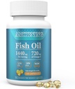 Fish-Oil Omega3-EPA DHA-Supplement Burpless-Softgels - 120Capsules 1440 mg per tarjoilu Minikoko Terve sydän Tuki rasvahapot täydentää auttaa säilyttämään terve Triglyseriditasot
