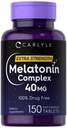 Carlyle Melatoniini 40 mg Complex 