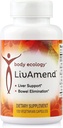 Body Ecology LivAmend | Lever Supplement | Milk Thistle och Artichoke | Hjälper till friska levern och förbättrar tarm Elimination | 120 vegetariska greve