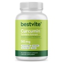BESTVITE Curcumin 510mg (turmeerinen)(120 Kasvissyöjäkapselit) Curcumin C3 Complex & Bioperine - Standardoitu 95% Curcuminoidit - No Stearates - Vegan - non GMO - Gluteeniton