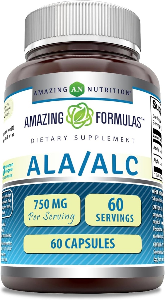 Fantastisk näring Ala/ALC 750 Mg 60 greve