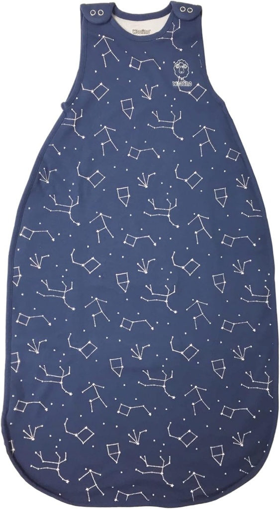Woolino Big Kid unipussi, 4 Season Baby Sack, Merino Wool ja Luomu puuvilla yllään Blanket, 4-6 vuotta