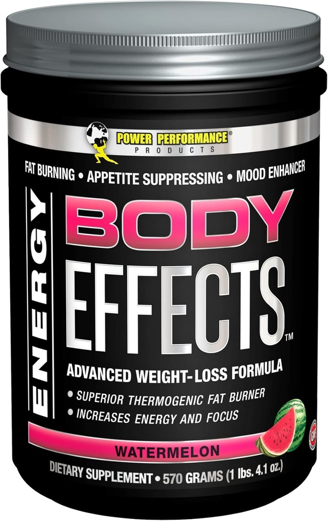 Body Effects Pre workout Supplement, Watermelon, 570 grammaa (1lbs. 4,1 oz)