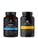 Ancient Nutrition SBO Probiootit Kapselit, lopullinen, 60 kreivi + D-vitamiinikapselit, 90