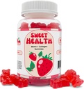 Sweet Health Hair Gummies ... Nuori iho + hiusten kasvu + vahvemmat kynnet 10000% Biotiini + kollageeni