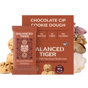 Lions Mane, Chaga, Reishi & Cordyceps Bars ... Kasviproteiinit w/ Adaptogens & Suklaa Chip Cookie Dough