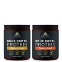 Ancient Nutrition Bone Broth Protein Powder, Chicken Soup, 15 tarjoilua + Bone Broth Protein Powder, Tomaatti Basil, 15 tarjoilua