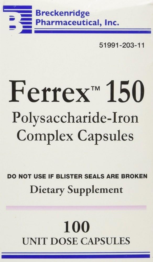 Ferrex 150 kapselia, 100ct (3 pakkaus)