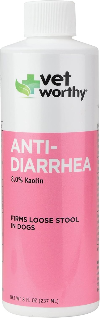 Vet Worthy Anti-ripuli koirille - koira täydentää auttaa lievittää ripuli, vatsavaivat, ja epämukava - 8oz
